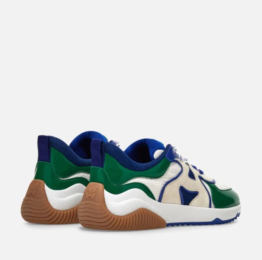 Hogan Stijlvolle Sneakers voor Vrouwen H597 Groen Dames