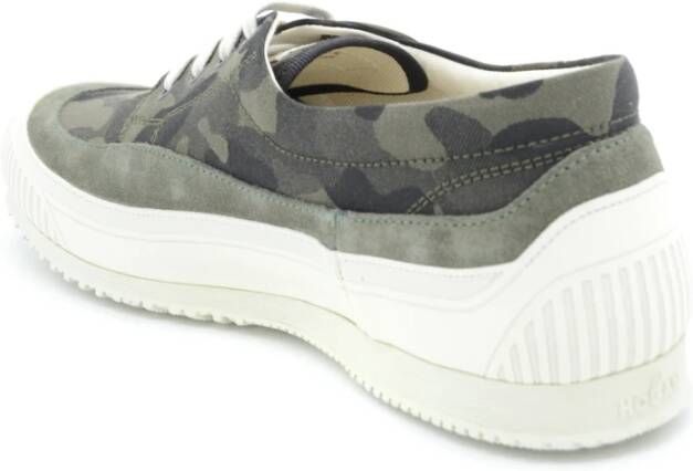 Hogan Multicolor Camo Sneakers voor Heren Groen Heren