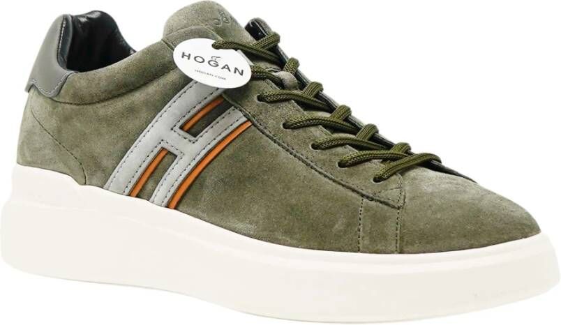 Hogan Hoogwaardige sneakers voor de moderne man Groen Heren