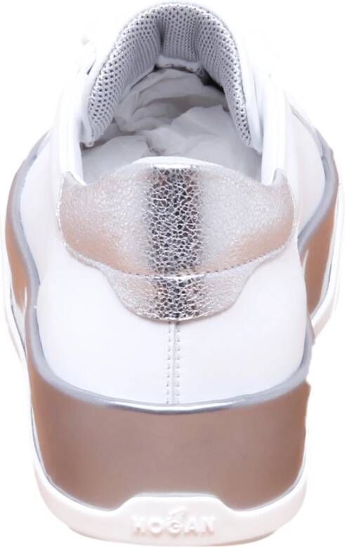 Hogan Sneakers H365 Wit Zilver