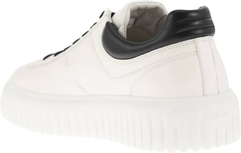 Hogan Gestreepte Sneakers met Memory Foam Voetbed White Dames