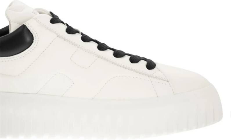 Hogan Gestreepte Sneakers met Memory Foam Voetbed White Dames