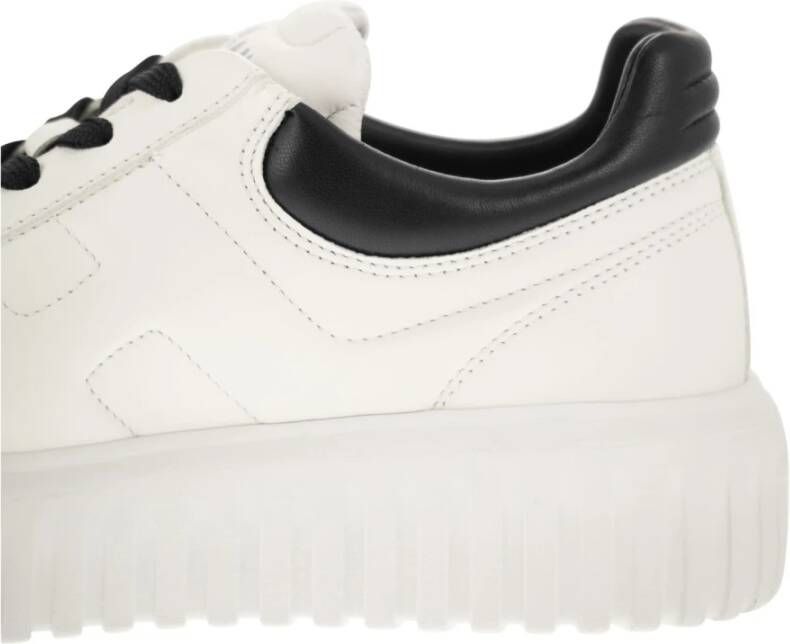 Hogan Sneakers met strepen en lichte zool White Heren