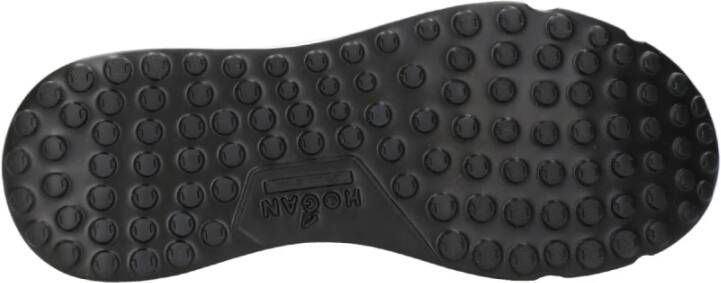 Hogan Sneakers met suède en stoffen inzetstukken