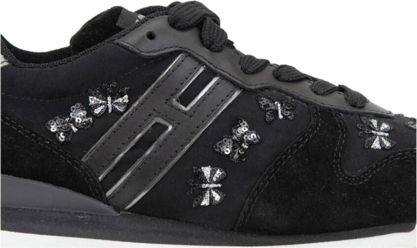Hogan Sneakers met vlinderdetails van suède
