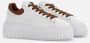 Hogan Strepen Sneakers Ivoor Sportief Veelzijdige Lijnen Beige Dames - Thumbnail 19