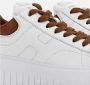 Hogan Strepen Sneakers Ivoor Sportief Veelzijdige Lijnen Beige Dames - Thumbnail 23