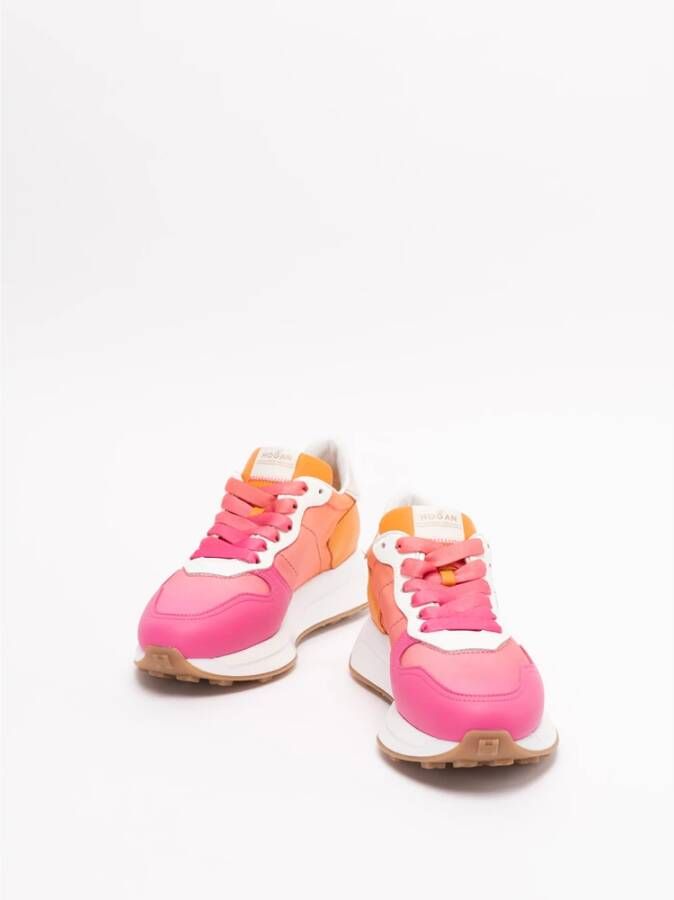 Hogan Sneakers Oranje Dames