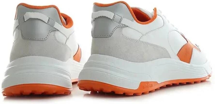 Hogan Hyperlight Leren en Suède Sneakers Oranje Heren