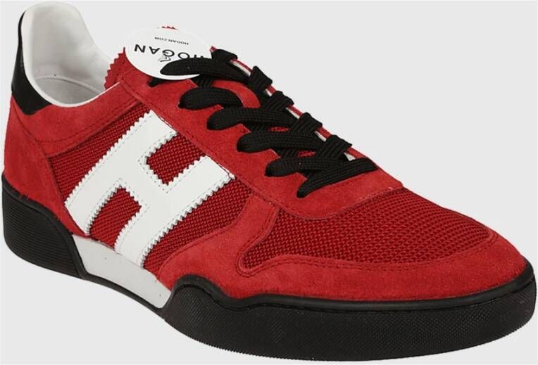 Hogan Stijlvolle sportschoenen H357 Rood Heren