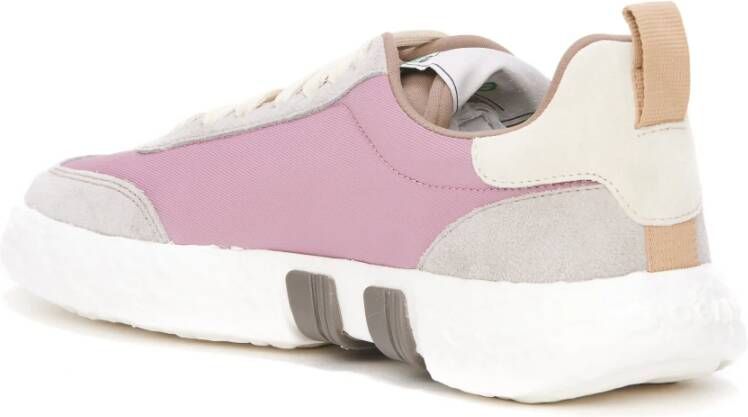 Hogan Roze Sneakers met Iconisch Logo en Vetersluiting Roze Dames