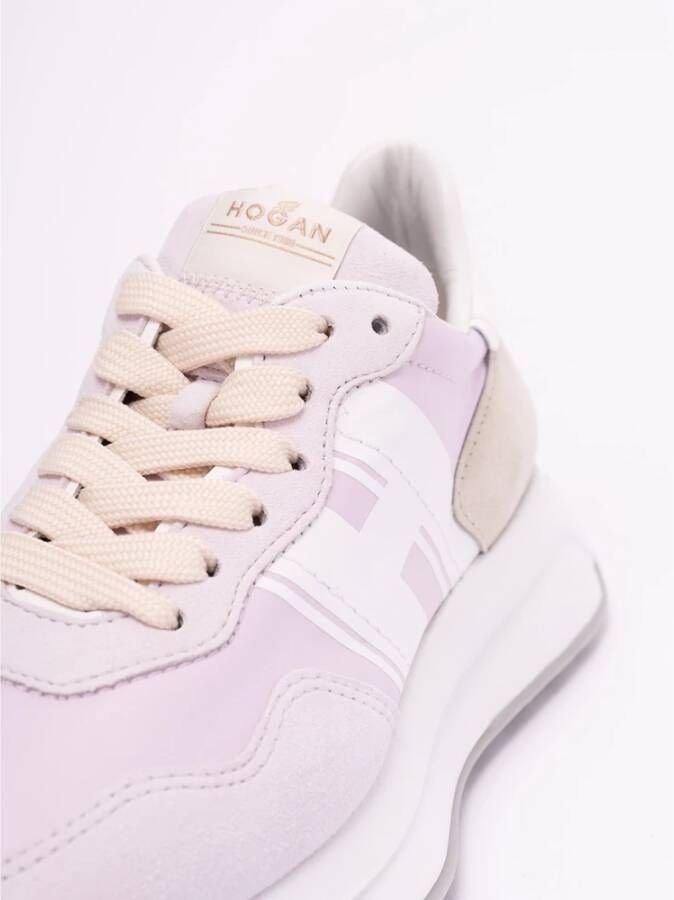 Hogan Multicolor Sneakers voor Trendy Vrouwen Roze Dames