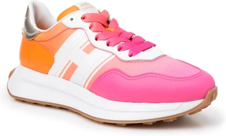 Hogan Verhoog je sneakerstijl met damessneakers Roze Dames