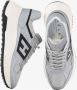 HOGAN Sneakers Dames Met Mesh Sneaker Maat: 42 Materiaal: Leer Kleur: Zilver - Thumbnail 2