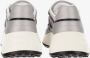 HOGAN Sneakers Dames Met Mesh Sneaker Maat: 42 Materiaal: Leer Kleur: Zilver - Thumbnail 4