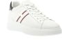 Hogan Witte Leren Sneakers met Blauwe en Rode Accenten White Heren - Thumbnail 2