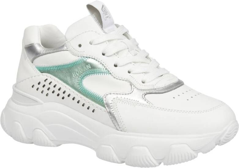 Hogan Witte Hyperactieve Sneakers voor Vrouwen Wit Dames