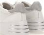 HOGAN Lage Sneakers Dames Rebel H564 Allacciato Maat: 39 Materiaal: Leer Kleur: Wit - Thumbnail 10