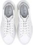 Hogan Witte leren sneakers met glitterdetails White Dames - Thumbnail 6