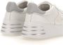 Hogan Witte Leren Sneakers met Patentleer en Stoffen Details White Dames - Thumbnail 11