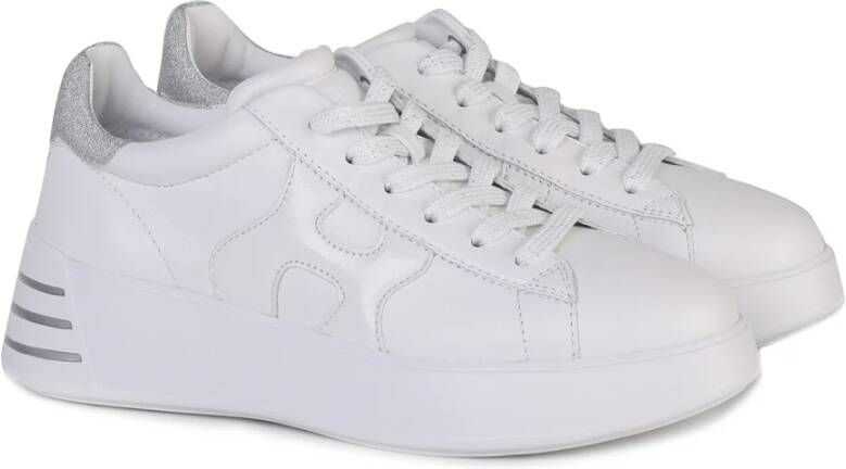 Hogan Iconische H Logo Damessneakers Wit Dames