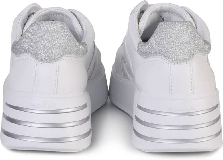 Hogan Iconische H Logo Damessneakers Wit Dames