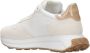 Hogan Witte sneakers voor dames met suède en nylon inzetstukken White Dames - Thumbnail 4