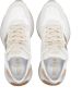 Hogan Witte sneakers voor dames met suède en nylon inzetstukken White Dames - Thumbnail 5