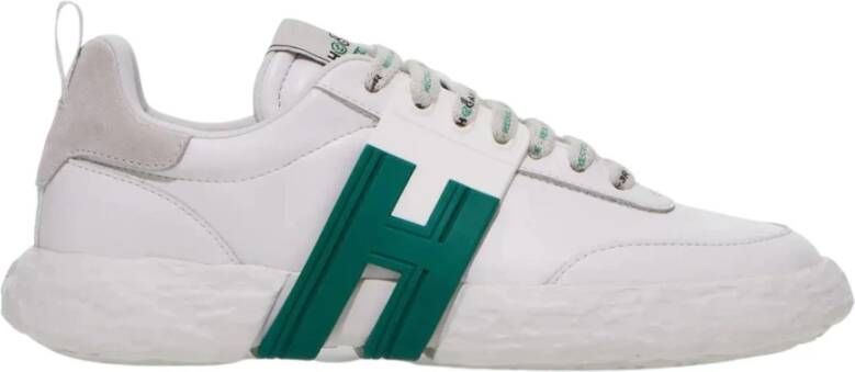 Hogan Witte platte schoenen met duurzaam ontwerp Wit Dames