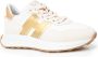 Hogan Witte Lage Sneakers met Beige Accents White Dames - Thumbnail 5