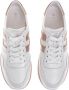 Hogan Witte Talcum Midi Sneakers met Metallic Roze H Applicatie White Dames - Thumbnail 3