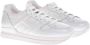 Hogan Witte lage sneakers met hagedisprint applicatie White Dames - Thumbnail 2