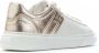 Hogan Witte kalfssneaker voor dames met gouden hak White Dames - Thumbnail 3