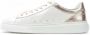 Hogan Witte kalfssneaker voor dames met gouden hak White Dames - Thumbnail 4