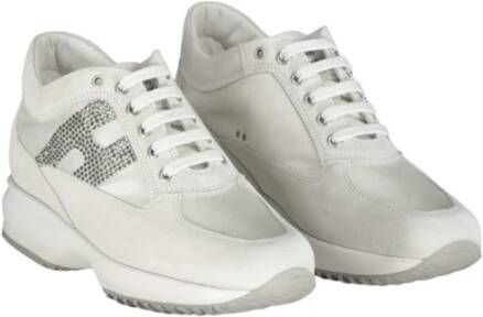 Hogan Stijlvolle Dames Interactieve Sneakers Wit Dames