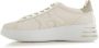 HOGAN Lage Sneakers Dames Rebel H564 Allacciato Maat: 41 Materiaal: Leer Kleur: Goud - Thumbnail 11