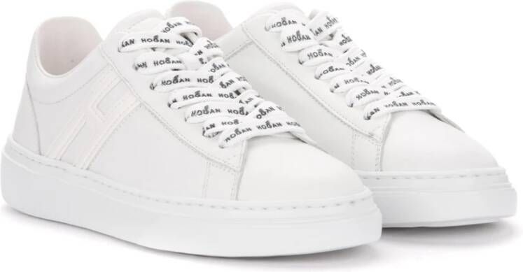Hogan Witte leren sneakers voor vrouwen Wit Dames