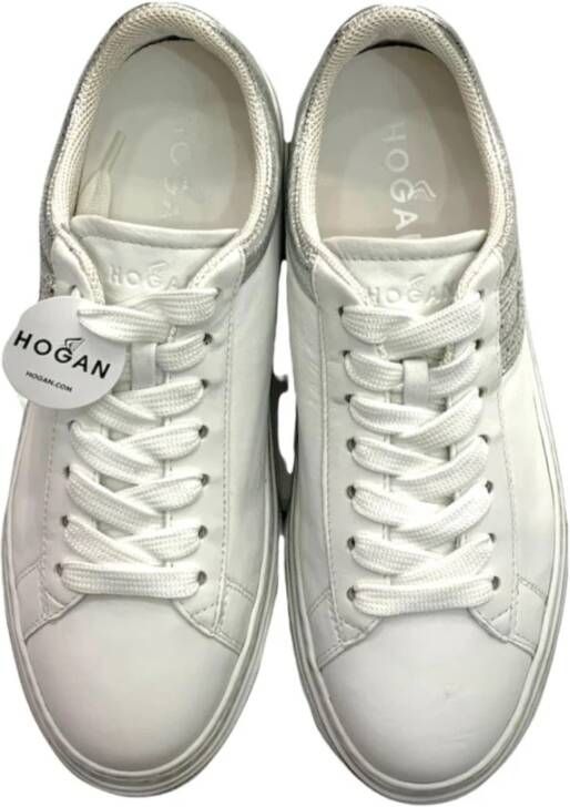 Hogan Sneakers van hoogwaardige stof voor vrouwen Wit Dames