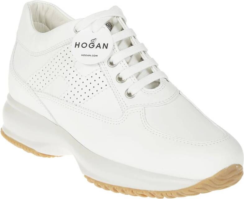Hogan Witte sneakers voor dames Stijlvol en comfortabel Wit Dames