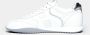 Hogan Witte leren sneakers met gelamineerde inzetstukken en golvende zijverf White Dames - Thumbnail 3