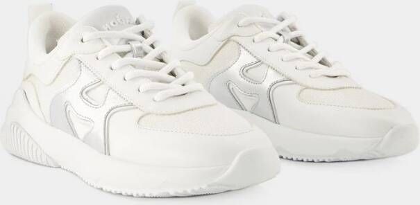 Hogan Witte Leren H597 Sneakers Verhoog je Stijl Wit Dames