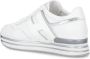 Hogan Metallic Leren Sneakers White Dames - Thumbnail 4