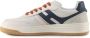 Hogan Italiaanse Leren Sneakers voor Mannen Multicolor Heren - Thumbnail 8