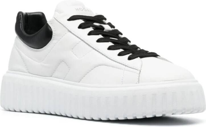 Hogan Klassieke witte lage sneakers Wit Heren