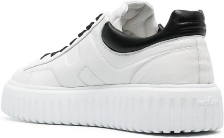 Hogan Klassieke witte lage sneakers Wit Heren