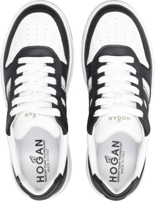 Hogan Retrostijl H630 Sneakers Wit Heren