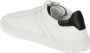 Hogan Witte Leren Sneakers met Contrasterend Hiel Detail White Heren - Thumbnail 5
