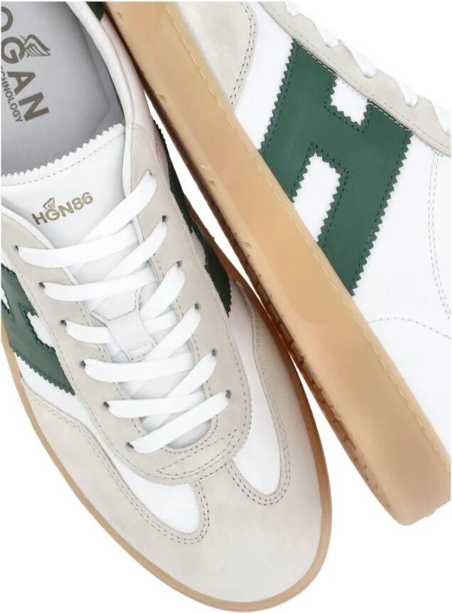 Hogan Leren Sneakers met Memory Foam White Heren - Foto 6