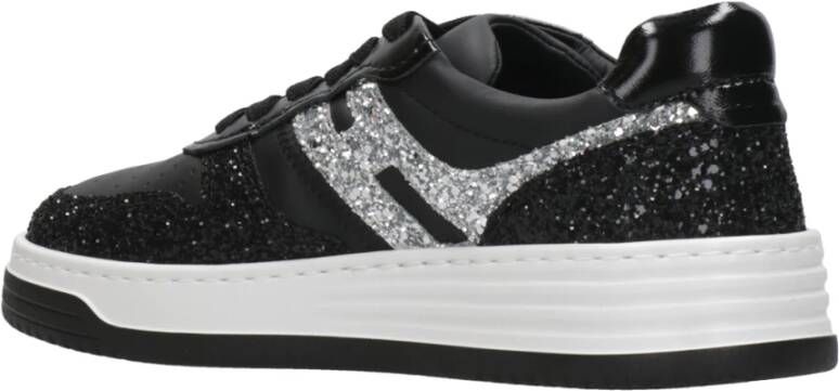 Hogan Retro-geïnspireerde H630 Sneakers Zwart Dames