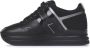 Hogan women's shoes leather trainers sneakers Midi Platform Zwart Dames - Thumbnail 9